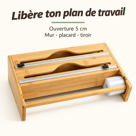 [Scale AI] usp_icons, Distributeur mural 3-en-1 en bois