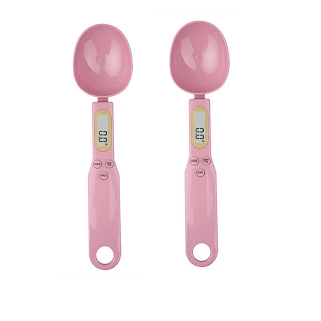Deux cuillères-balances Doseo roses